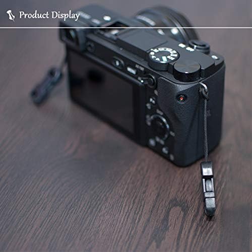 VKO Camera Strap Connector, Shoulder Neck Strap Clip Adapter Quick Release QD Loops Connector Buckle Kit Compatible Point-and-Shoot Small Mirrorless Cameras Eyelet Sling Belt-1.3mm System Connectors