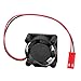 QANYEGN 540 550 RC Motor Heatsink, Motor Engine Heatsink, Engine Cooling Fin Heatsink with Fan 25x25MM/30x30MM 5V for RC 1:10 Motor (25 * 25MM5V)