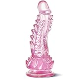 23cm Fantasy Dildo Pink,Big Dildo mit Starke Saugnapf,Sex Spielzeug für die Frau Männer Homosexuell