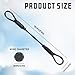 6-Pack Stainless Steel Cable with Loops 5.9