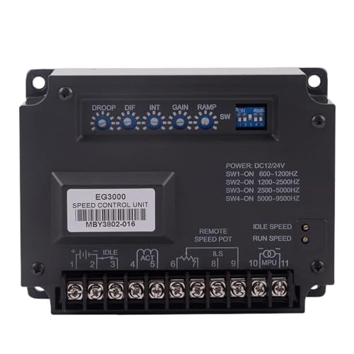 Módulo EG3000 para solucionar fallos de voltaje en panel de control genset sin escobillas