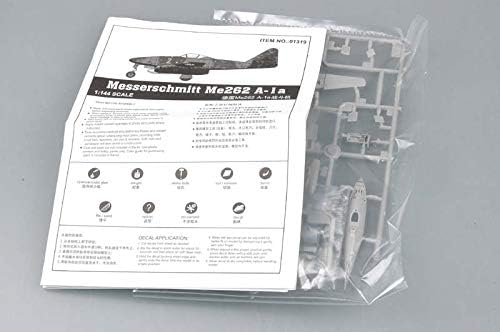Trumpeter 1:144 -Me 262A-1a with Kettenkrad, Various, Mittel - Image 4