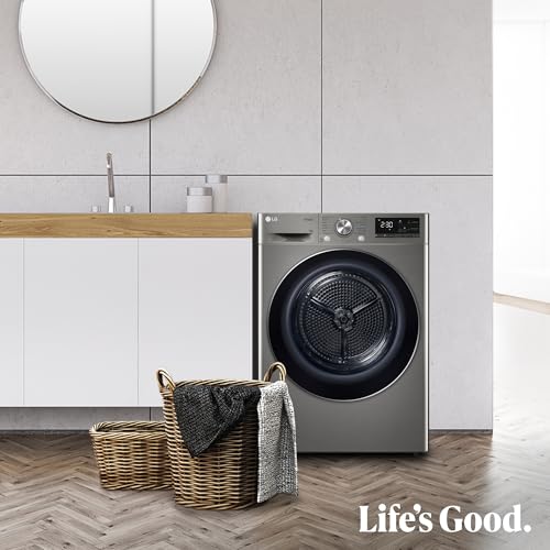 Miniatura 14 de Lg Rh90v9pv2n Secadora De Ropa, 9kg, Bomba De Calor Dual Invert, Carga Frontal, Clasificación A , Sensor De Secado, Serie 900, Inox Antihuellas