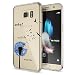 Produktbild NALIA Handyhülle kompatibel mit Samsung Galaxy S7, Slim Silikon Motiv Case Hülle Crystal Schutzhülle Dünn Durchsichtig, Etui Handy-Tasche Back-Cover Transparent Bumper, Designs:Dandelion Blau