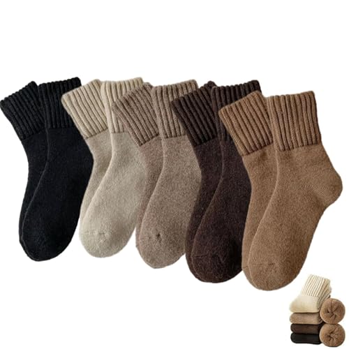 Mavlimu Fall Mid-Calf Socks for Clogs
