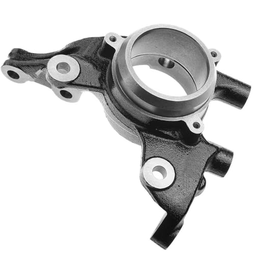 Image of Detroit Axle - Front Right Steering Knuckle for 2010-2013 Kia Forte, Passenger Side Steering Knuckle Assembly 2011 2012 Replacement