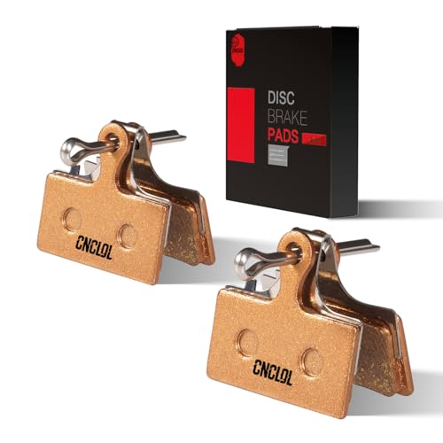 CNCLOL Pastillas de Freno para Shimano XT LX GRX XTR,Pastillas Bicicleta MTB para Shimano M615 M675 M7000 M7100 M8000 M8100 M8120 G01s/G02s/G03s/G01a/G02a/G03a.metalico