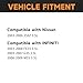 6PCS Ignition Coil Pack Compatible with 3.5 3.5L V6 Infiniti FX35 2003 2004 2005 2006 2007 2008, G35 2003 2004 2005 2006 2007, M35 2006-2008, Nissan 350Z 2003 2004 2005 2006 Replace UF401 22448AL61C