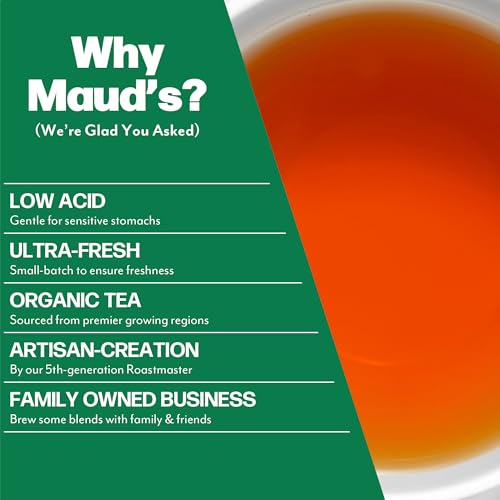 Image of Maud's Organic Chamomile Lavender & Organic Peppermint Tea Pod Bundle, 48ct | Gourmet Blended Tea Leaves in Single Serve Tea Pods - Compatible with Keurig Coffee Makers