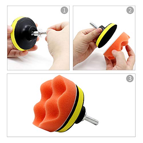 Shkalacar Cuscinetti in Spugna per Lucidatura da 7...