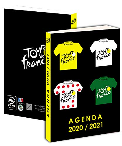 Tour de France - Agenda escolar 2020 2021  Colección oficial de ciclismo