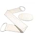 Produktbild Anlising Luffaschwamm Rückenscrubber für Bad und Dusche bei Anlising, Luffa Körperpad mit Rücken Gurt, 100% Luffa Natur Schwamm, Körper und Gesichts Peeling Set