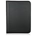 H&S A4 Portfolio Folder with Ring Binder Mechanism - Leather Conference Padfolio with Legal Writing Pad - A4 Document Folder with 11 Business Card Slots for Men