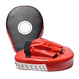 Hoshin Guanti da passata per Boxe, Gancio del Palmo della Mano & Jab Strike Pads Guanti Mitt Bersaglio per Messa a Fuoco Allenamento di Karate Muaythai Kick Boxing UFC MMA (1 Paio)