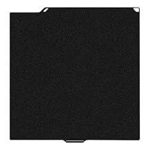 3D Printer Centauri Carbon/Centauri/CC2 Cold Printing Build Plate Upgraded No-Heating Double Sided Platform Sheet, 271x260mm Textured Surface Flexible Removable Spring Steel Heated Printing Bed Mat