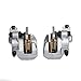 NICECNC Front Left Right Brake Calipers Compatible with Yamaha Banshee 350 90-06 Wolvering 350 4X4 95-05 Warrior 350 Raptor 660 01-05, Compatible with Suzuki ATV Ozark LTF 250 2002-09, 2012
