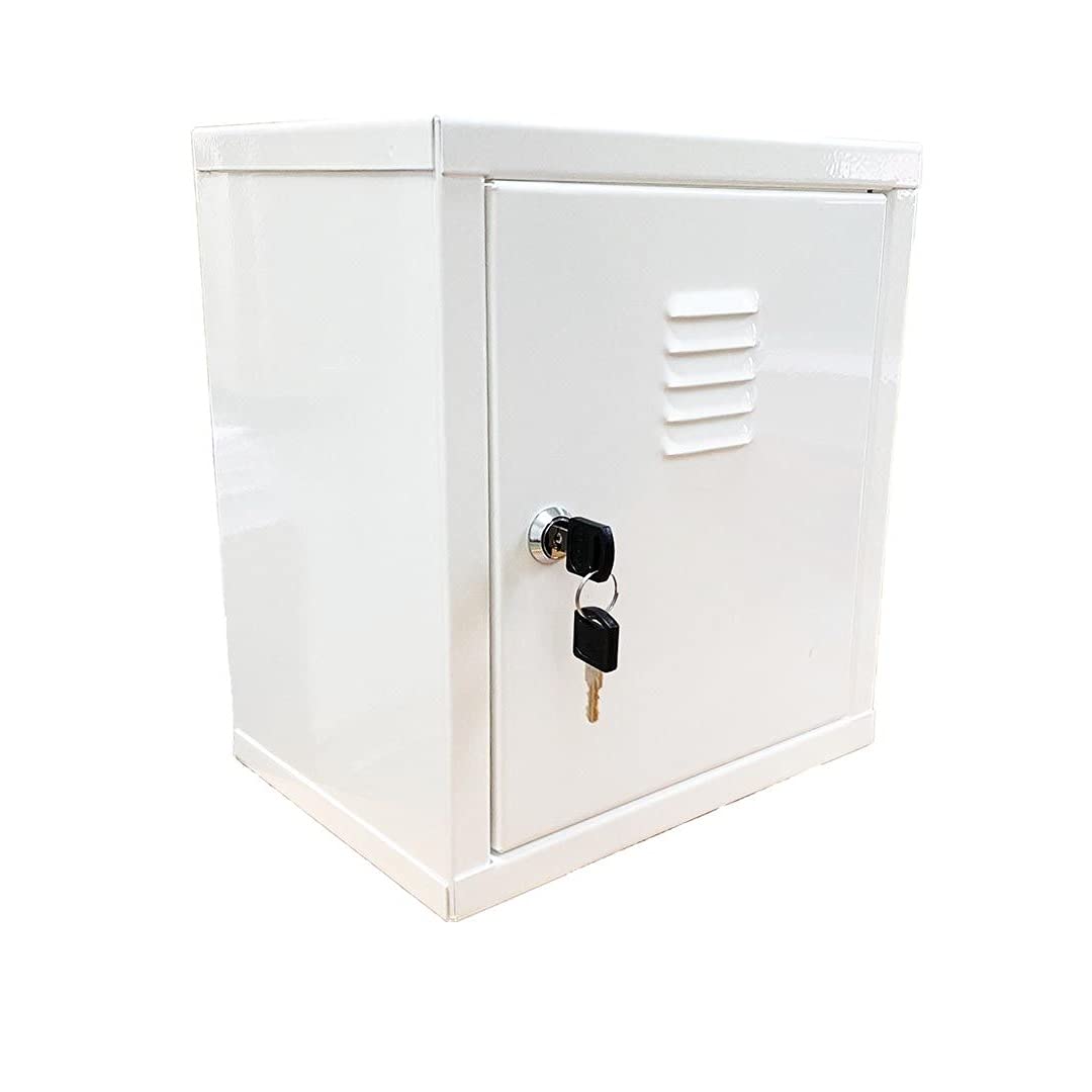 S&M 572029 Armario de protección para Programador de riego 1 Salida, Blanco