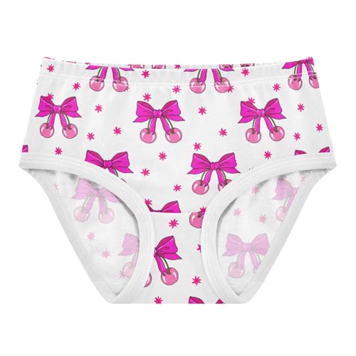 Pink Cherry Tied Bow Toddler Girls's Underwear 2T 202c1840