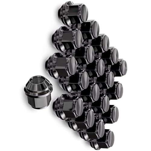 Accesorios de tuercas de rueda M12 x 1,5 de 19mm compatibles con Ford Focus 20 piezas