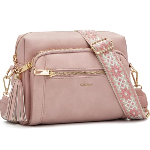 Image of Vegan Leather Crossbody Bags for Women Anti theft Purses and Handbag