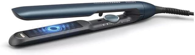 Prostownica do włosów Philips z serii 5000 z technologią ThermoShield w kolorze niebieski [model BHS732/00]