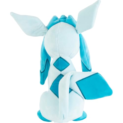 Image of Pokemon Glaceon Plush - 8-Inch Soft Plush with Authentic Details