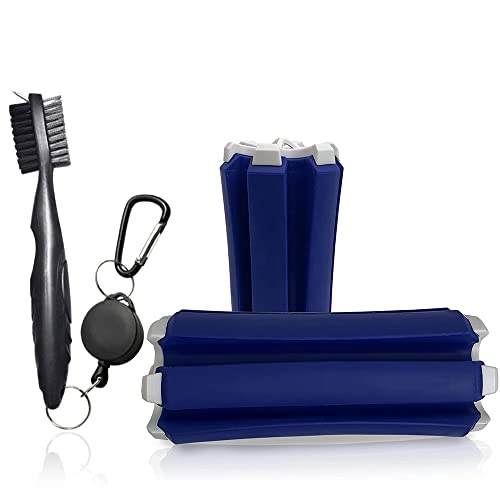 6-Club Carrier with Brush (Blue/White)