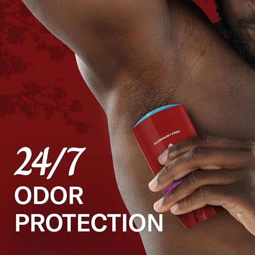 Image of Old Spice Aluminum Free Deodorant for Men, 24 /7 Odor Protection, 24 /7 Signature Scent & Lasting Freshness, Goes on Clean, Karma with Cherry Spice, Black Pepper, & Sandalwood Scent, 3.0 oz