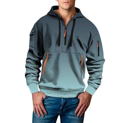 Ropa anti UV hombre sudadera con cremallera eficaz contra rayos solares