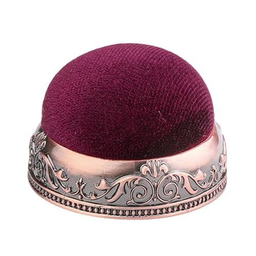 Reviews de Alfileteros del mes. 44 Alfileteros Para Coser - Alfiletero Vintage | Alfiletero Retro Anticaída Con Base De Metal | Cojín De Alfiler De Costura Vintage Con Forma De Media Bola Estilo Cancha | Juego De...