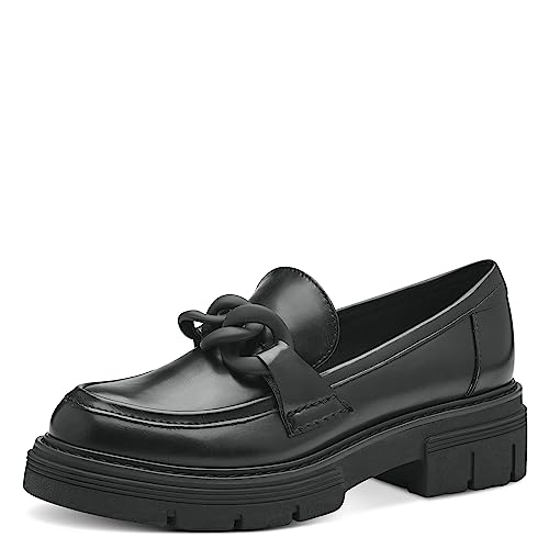 Image of MARCO TOZZI Women's Elegant Vegan Loafer with Heel
