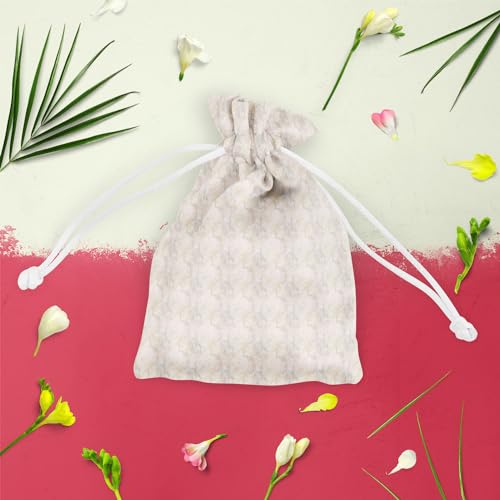 Image of ArtzFolio Pink & Peach | Pouch Wrist Potli Bag | Bag for Weddings & Casual Parties