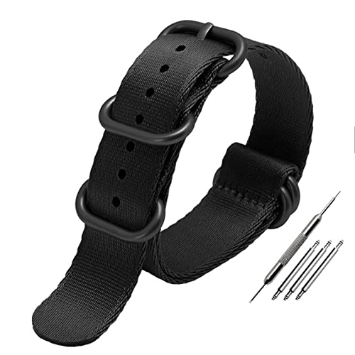 nylon for 007 wristband multicolour Soft silky bracelet 20mm 22mm canvas straps