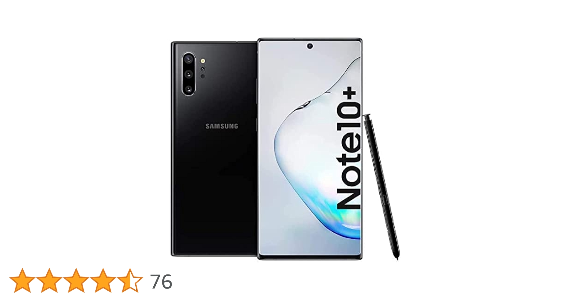 Samsung Galaxy Note 10+: Unlocked with intelligent battery