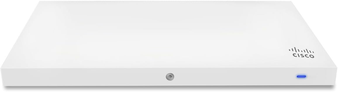 Meraki Cisco MR33 Quad-Radio 802.11ac Wave 2 Access Point, 1.3 Gbps, 802.3af PoE with 5 Years Enterprise License