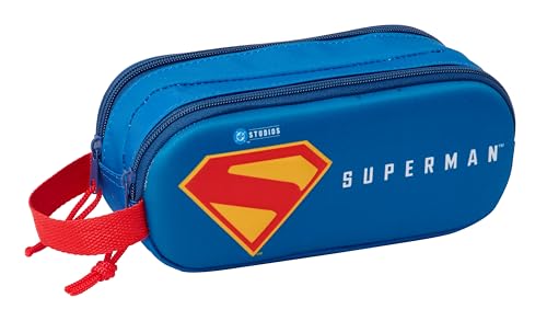 Estuche doble Safta Superman por 3,45€ ¡¡61% de descuento!!