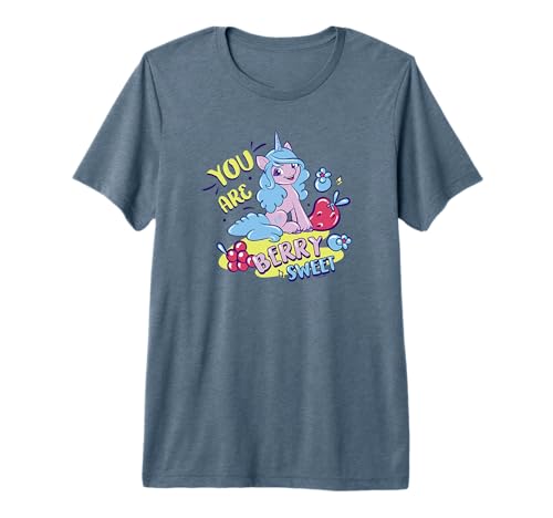 T-shirt Izzy Moonbow My Little Pony premium au style Berry Sweet pour l'école