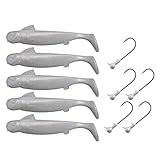 Yum Yumbrella Mud Minnow Pearl/Silver Fishing Lure