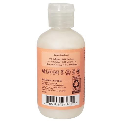 Shea Moisture Sheamoisture's Coconut & Hibiscus Curl & Shine Shampoo, 3.2 Oz