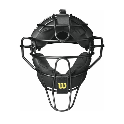 WILSON Dyna-Lite Aluminum Facemask - Black One Size