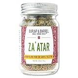 Burlap & Barrel | Za'atar | As Seen On Shark Tank! | The Best Za'atar We'Ve Ever Tasted! Savory, Nutty And Tart | Zaatar Spice, Zatar Seasoning, Zaatar Seasoning, Za Atar Seasoning | 1.6Oz Glass Jar