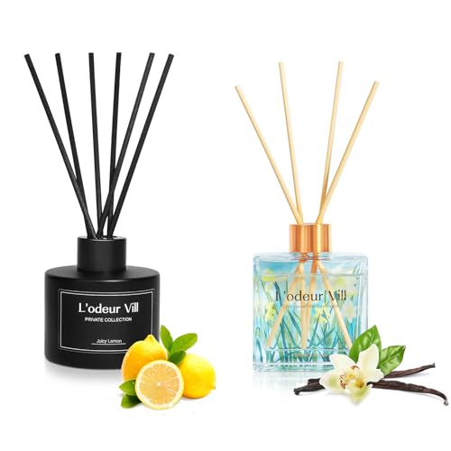 Set Difusores L'odeur Vill 3.4oz Limón y Vainilla miniatura 1