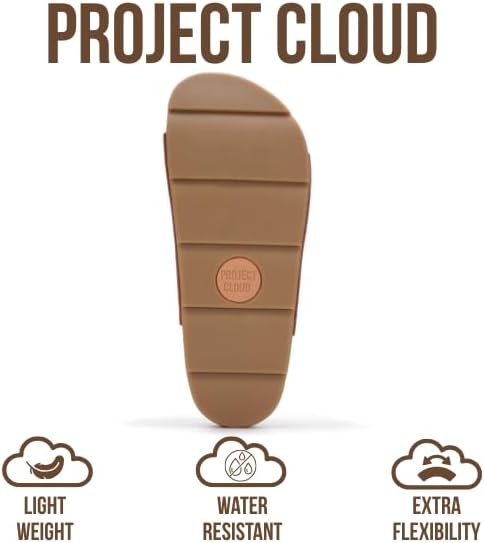 Project Cloud 100% Genuine Leather Platform Sandals Women Footwear-Beach Essentials Summer Wedges with Plush and Soft Insole-Non Slip & Lightweight Wedge Sandals For Women 2026 - Image 4