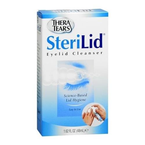 TheraTears SteriLid Eyelid Cleanser 1.62 OZ - Buy Packs and SAVE (Pack of 2)