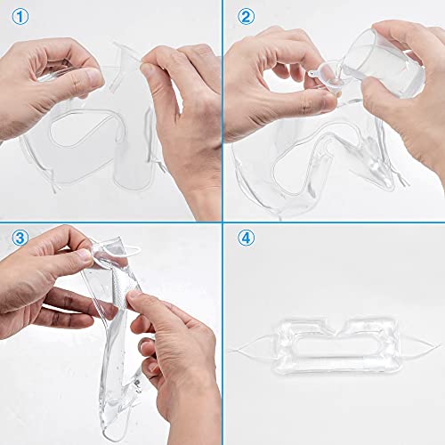 3 Pcs Cooling Vr Cover For Oculus Quest Or Quest 2 / Htc Vive Or Pro / Ps Vr / Gear Vr / Oculus Rift Or Rift S,And Other Vr Headsets (Water Cooling Version) #TOP2