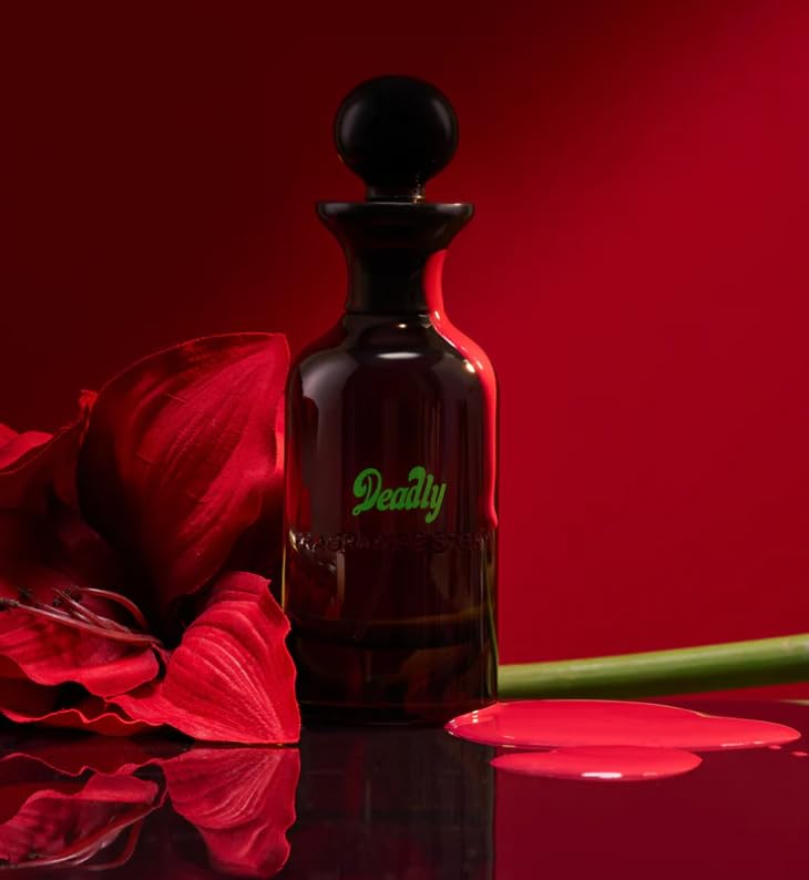 FRAGRANCE STORY Deadly Men Bold Citrus Spicy Fougere Eau de Parfum for Men – Long-Lasting Woody & Ambery Masculine Cologne