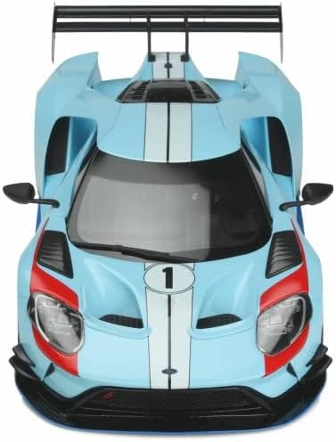 Miniatura 8 de GT Spirit Ford GT MK II #1 Heritage Edition 2021, azul y naranja GT867 - Coche de resina a escala 1/18