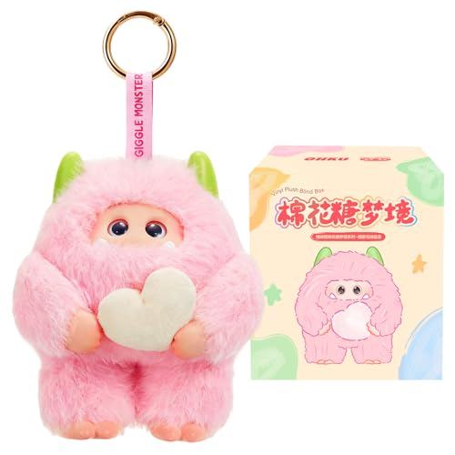 OHKU Giggle Monster Marshmallow Dreams Series Vinyl Plush Blind Box Random Design Action Figures Collectible Toys Home Decorations Holiday Birthday...