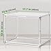XXX-Large Extra Large Acrylic Display Case 17''x13''x13'' Transparent Shoe Display Case Sneaker Bag Organizer Clear Stackable Boot & Shoe Boxes Large Showcase for Helmet, Handbag, Figures Collectibles