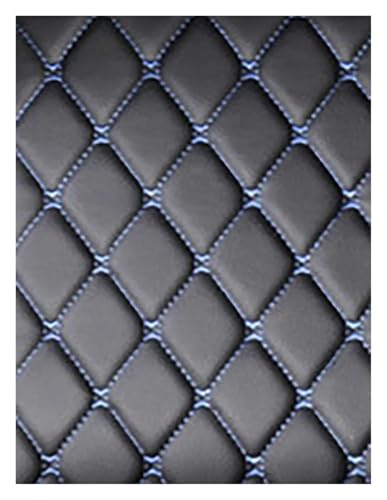Tapis de Coffre pour Lexus LX 570 5 Places 2016-2019 Protection sur Mesure Noir et Bleu